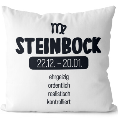 Sternzeichen Steinbock ehrgeizig ordentlich realistisch kontrolliert 14201002063