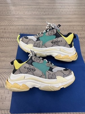 BALENCIAGA×GUCCI トリプルエス 41サイズ Gucci x Balenciaga The Hacker Project Triple S Sneakers Size 41 | eBay
