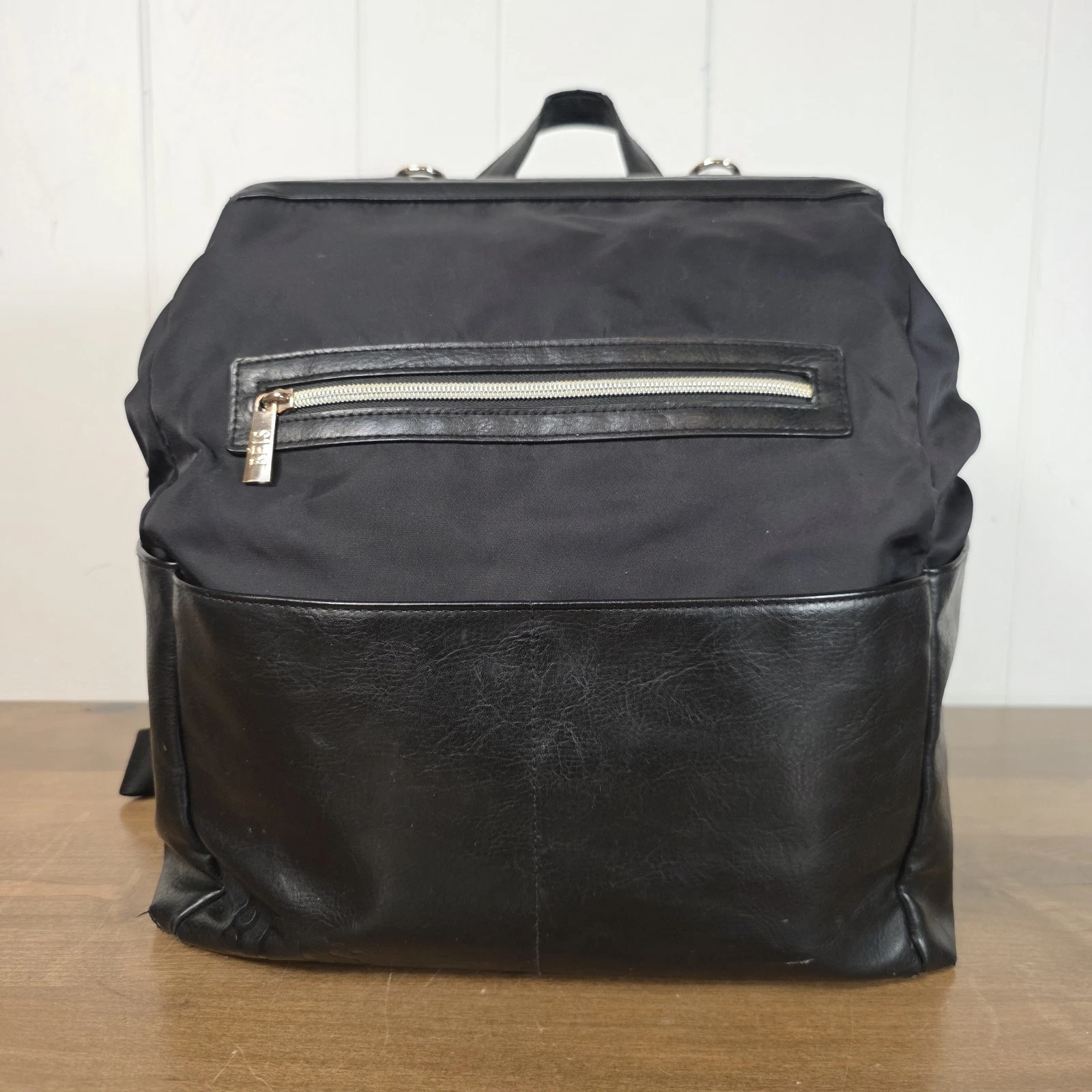 BEIS The Diaper Backpack in Black Baby Bag Travel With Changing Pad