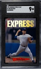 1993 Triple Play - Nicknames Nolan Ryan #7 Sgc 9 Mint