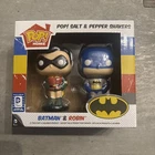 Funko Pop Home BATMAN & ROBIN SALT & PEPPER SHAKERS DC Legion of Collectors