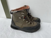 Simms Freestone Wading Boots Men Size 11 Fishing Wade Leather Lace Up