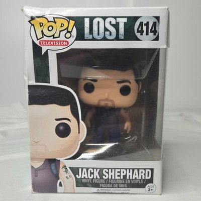 Funko Pop LOST Jack Shephard #414 Television VAULTED 2016 Minor Box Damage NIB