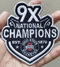 Ohio State Buckeyes 9x National Champion Logo...