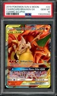 PSA 10 Charizard & Braixen GX 22/236 Ultra Rare Cosmic Eclipse Tag Team Pokemon