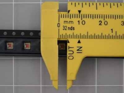 Lot of 167 OSRAM OPTO SEMICONDUCTORS GF CSSPM1.24 LED OSLON SSL120 RED 727NM SMD