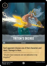 Triton's Decree~199/204~NM+~Ursula's Return~LOR