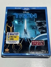 Tron Legacy Blu-ray  DVD   Sealed Combo Pack with Slipcover   Unopened