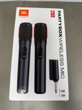 JBL PartyBox Wireless Mic - 2X Digital Wireless Microphones, Rechargeable Batter