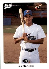 1996 Butte Copper Kings Best 23 Leo Martinez Dominican Republic DR Baseball Card