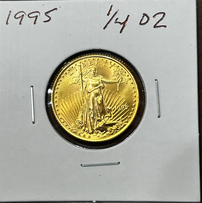 BU $10 1995 American Gold Eagle 1/4oz Gold | eBay