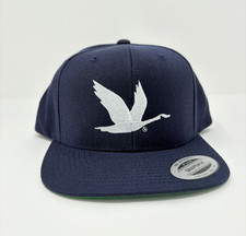 Rare You Gotta WAWA Embroidered Navy Flat Bill Yupoong SnapBack Hat