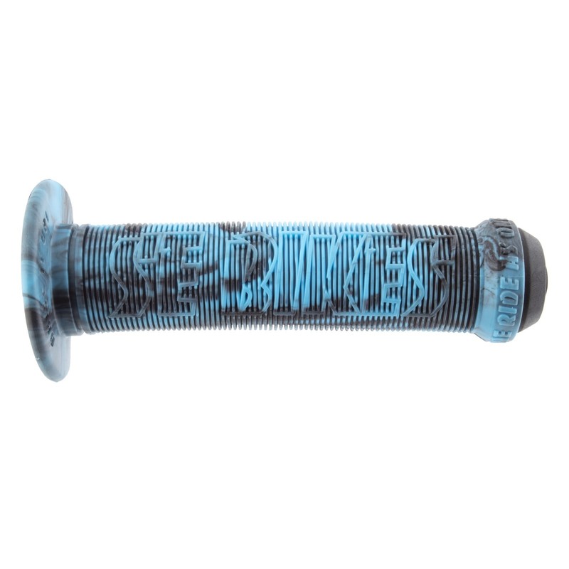 SE BikeLife Grips Blue Swirl 135mm w/Bar Enda # 25012
