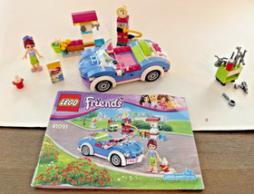 (2 Sets)LEGO FRIENDS: Heartlake Delivery (41310) & Mia Roadster (41091) COMPLETE