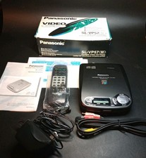 New Panasonic Video CD Player SL-VP57 Open Box Remote Instructions Adapter