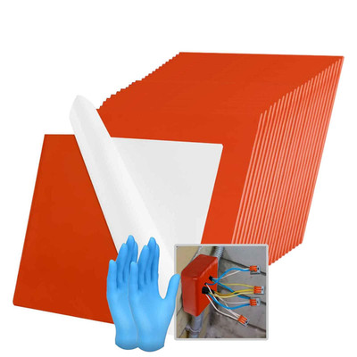 Lalakoo Electrical Putty Pads Fire Barrier Moldable Fire Putty Pads Adhesive