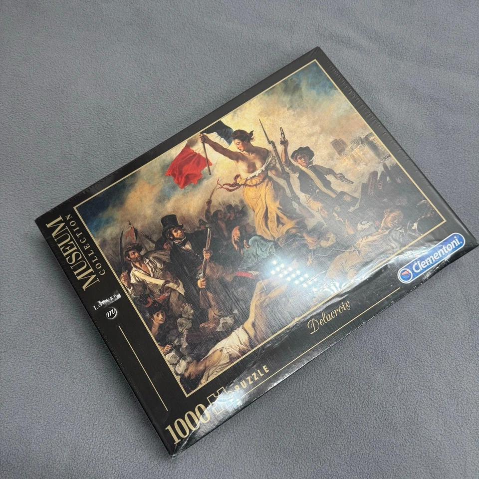 Rompecabezas Colección Museo Clementoni 1000 Delacroix Liberty Leading the People Foto 3 de 4