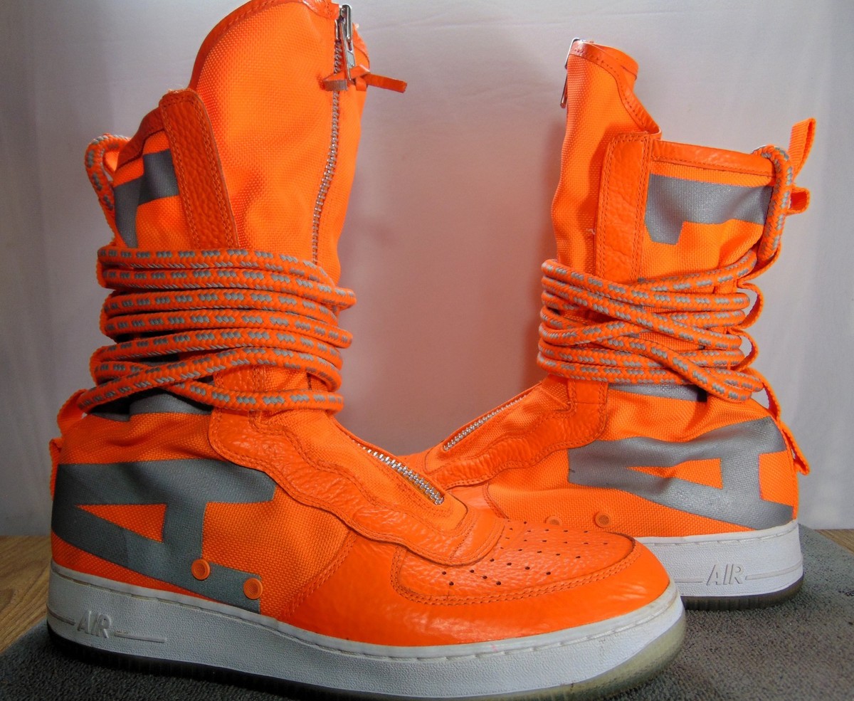 NIKE® SF-AF1 High “Total Orange” Men’s Shoes Size 11 Special Field Air  Force