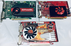 LOT OF ATI AMD RADEON HD nVIDIA GeForce PCI-e Low Profile Full Height Video Card