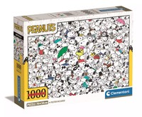 8005125398041 Clementoni Puzzle 1000El Compact Impossible Peanuts 39804 Clemento