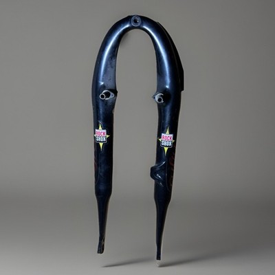 Vintage Rock Shox Ruby Metro Forks Fahrrad Gabel Magnesium, Gebraucht Ersatzteil
