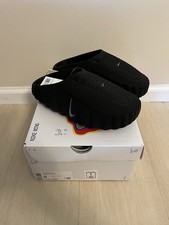 Size 8W - Nike Mind 001 Slide Black Chrome Women s HQ4309-001