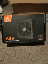 ARESGAME AGV650 80 Plus Bronze Modular Power Supply New 