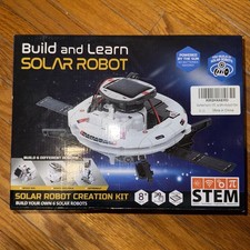 Build And Learn Solar Robot Kit STEM Educational Toy For Ages 8 