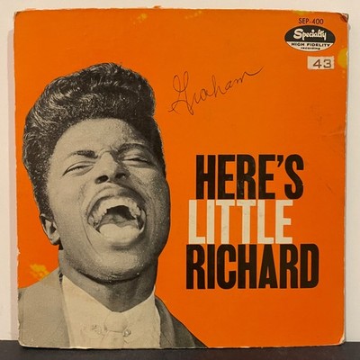 LITTLE RICHARD  1957  ''HERE'S LITTLE RICHARD''  EP  RARE!  SPECIALTY  SEP-400