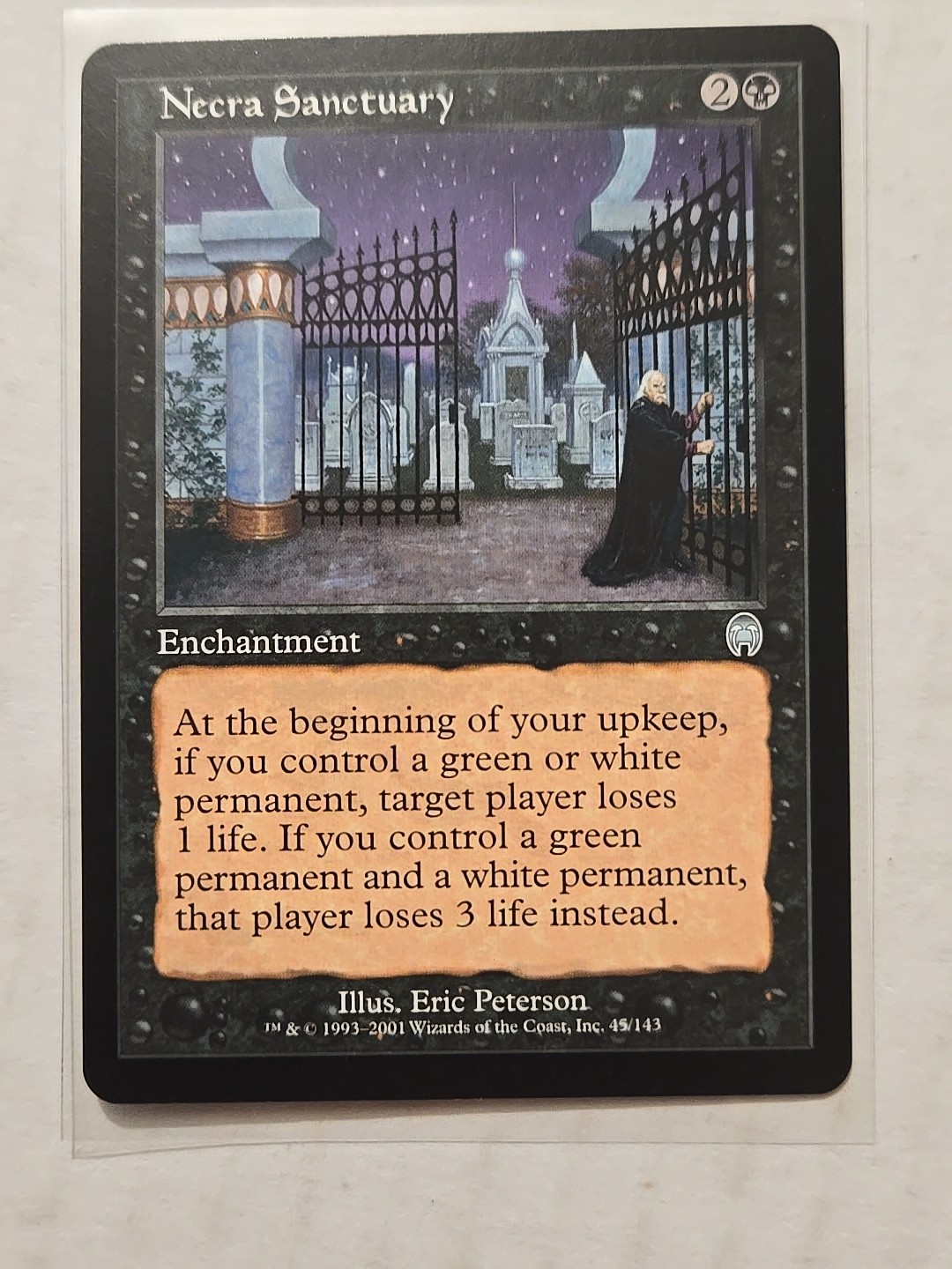 Necra Sanctuary - Apocalypse - LP - Uncommon - Enchantment - MTG