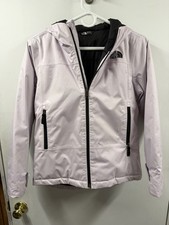 The North Face Girls' Freedom Insulated Jacket In Lavender Fog Size Large Flaw