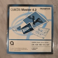NEW Olympus Camedia Master 4.2 Disc  Camera Manual Software READ
