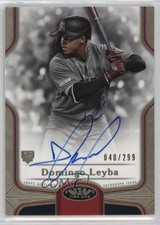 2020 Topps Tier One Break Out 40/299 Domingo Leyba #BOA-DL Rookie Auto RC s7f