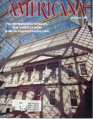 Americana Mag  The Metropolitan Museum's New Wing May/June 1980 Vintage