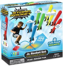 Stomp Rocket Jr Foam Rocket Launcher Outdoor STEM Toy Set
