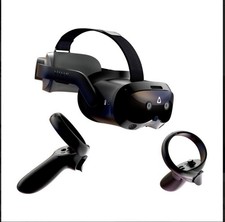 HTC Vive Focus Vision Mixed Reality and PC VR Headset + Controllers Used MINT