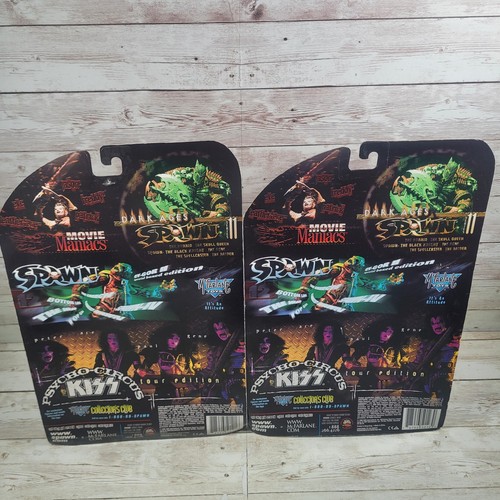 Vintage Psycho Circus Tour Edition Paul Stanley & Gene Simmons Mcfarlane Toys - Picture 3 of 6