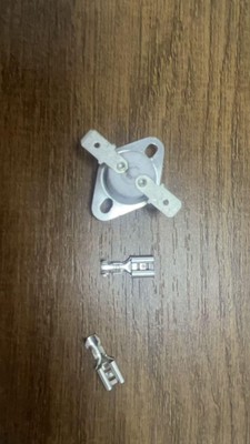 1PCS Manual Reset Thermostat Temperature Control Switch KSD301-R-G 250V 16A 160 