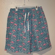 Chubbies The Domingos Are For Flamingos 7 Classic Swim Trunk Large Men