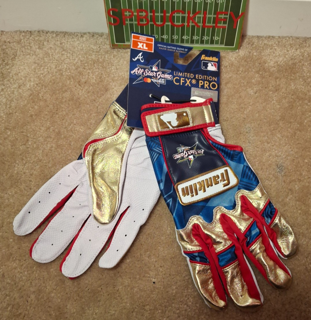 FRANKLIN CFX PRO MLB ALL-STAR GAME 2025 ADULT BASEBALL BATTING GLOVES, NWT, PAIR