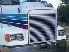 Rejilla Freightliner Classic XL y FLD 120 92-2003 de acero inoxidable