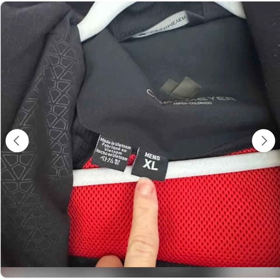 Chaqueta técnica de esquí snowboard Obermeyer para hombre impermeable aislada invierno XL Foto 3 de 4