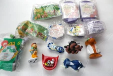 Lot of 14 90's Carl's Jr. Burger King Disney Happy Meal Toys