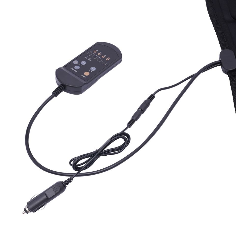 Massage Chair Pad Massager Seat Cushion Back Neck Thigh Pain Reliever w