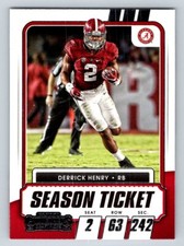 2021 Panini Contenders #48 Derrick Henry Alabama Crimson Tide