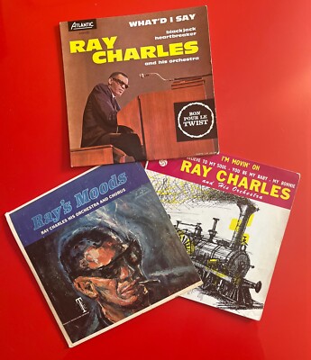 RAY CHARLES · 3 x EP · LOT !!!