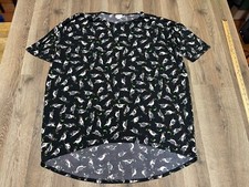 LuLaRoe Shirt, Womens Size XL, Black White, B...