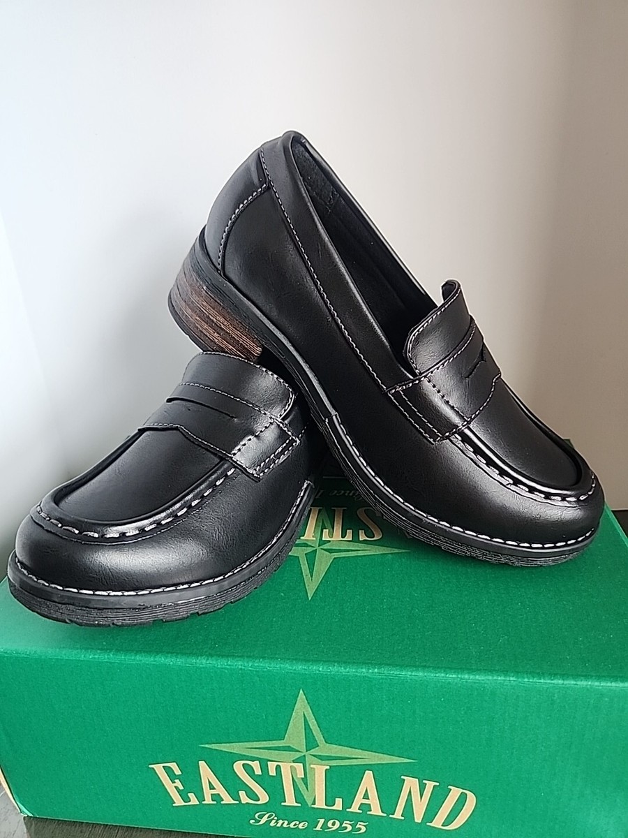 Black Loafers, Holly Active Penny Loafers Women Medium Black Size