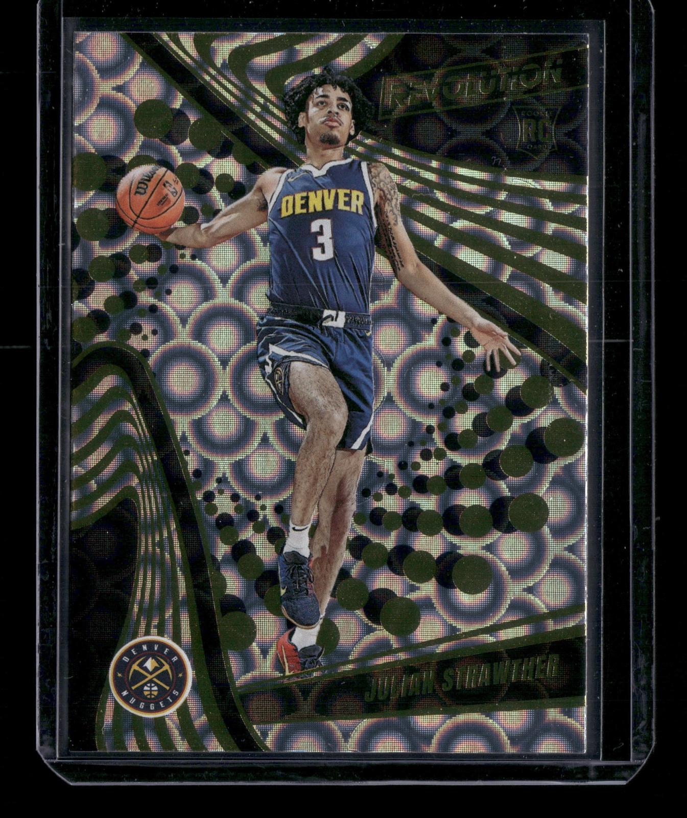 2023-24 Panini Revolution #129 Julian Strawther - Groove - RC - 11423