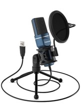 TONOR USB Microphone, Condenser Computer PC Mic with Tripod Stand Pop Filter NEW